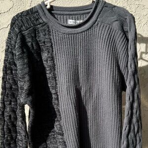WSGYJ Asymmetrical Men’s Sweater sz XL (better fits L)